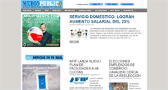 Desktop Screenshot of mediopublico.com.ar